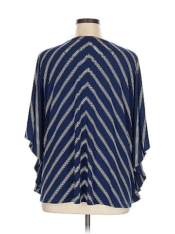Susan Graver 3/4 Sleeve Blouse (view 2)
