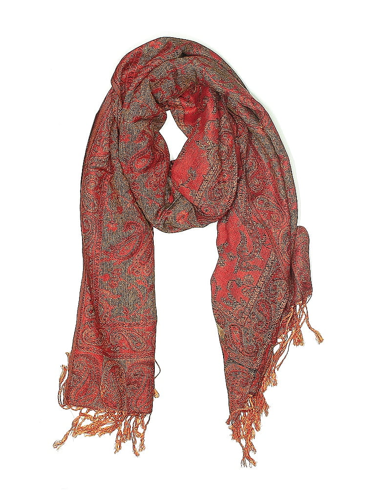 Pashmina Red Scarf One size - photo 1