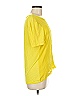 Robert Rodriguez 100% Silk Yellow Short Sleeve Top Size M - photo 3