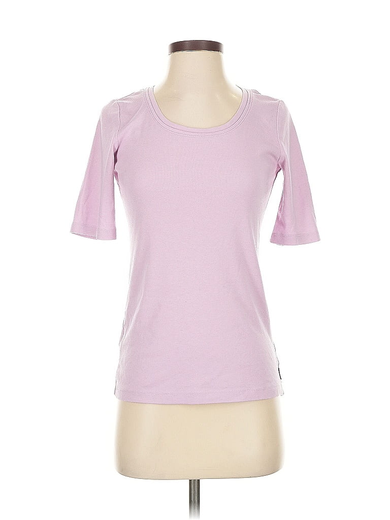 Pre-owned Eddie Bauer Short Sleeve T-shirt In Pink