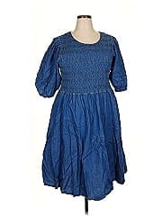 Terra & Sky Casual Dress