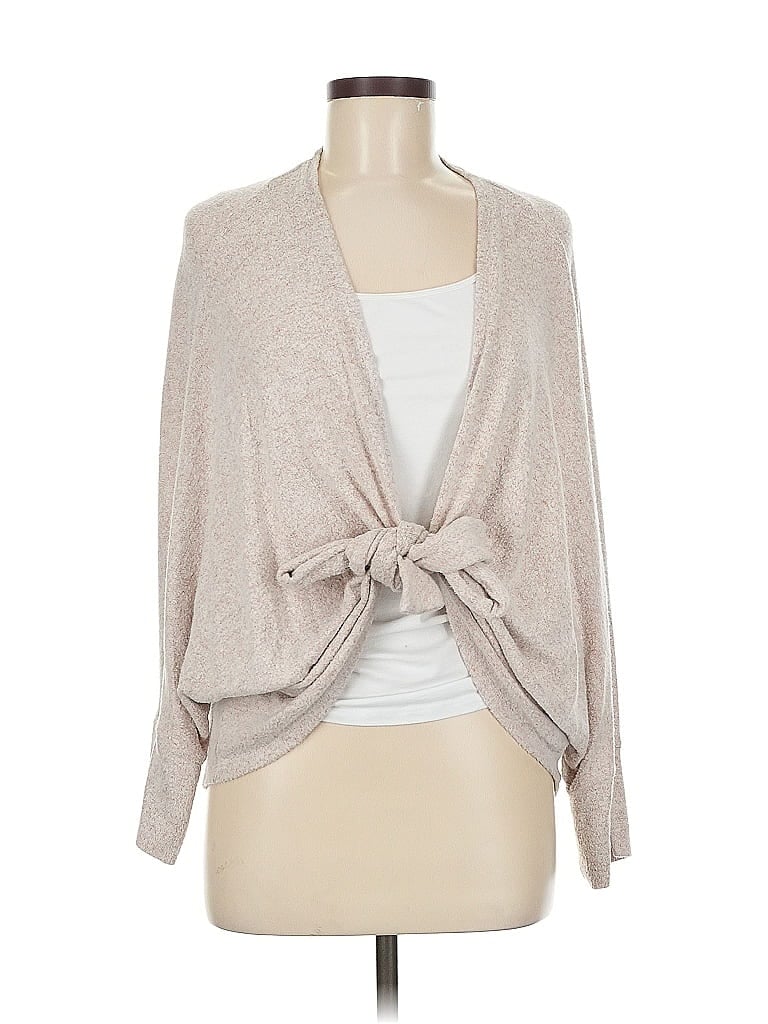 Pre-owned Chico's Cardigan Sweater In Brown