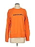 UT for Uniqlo 100% Cotton Orange Sweatshirt Size S - photo 1