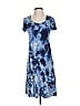 Karen Kane 100% Rayon Tie-dye Blue Casual Dress Size XS - photo 1
