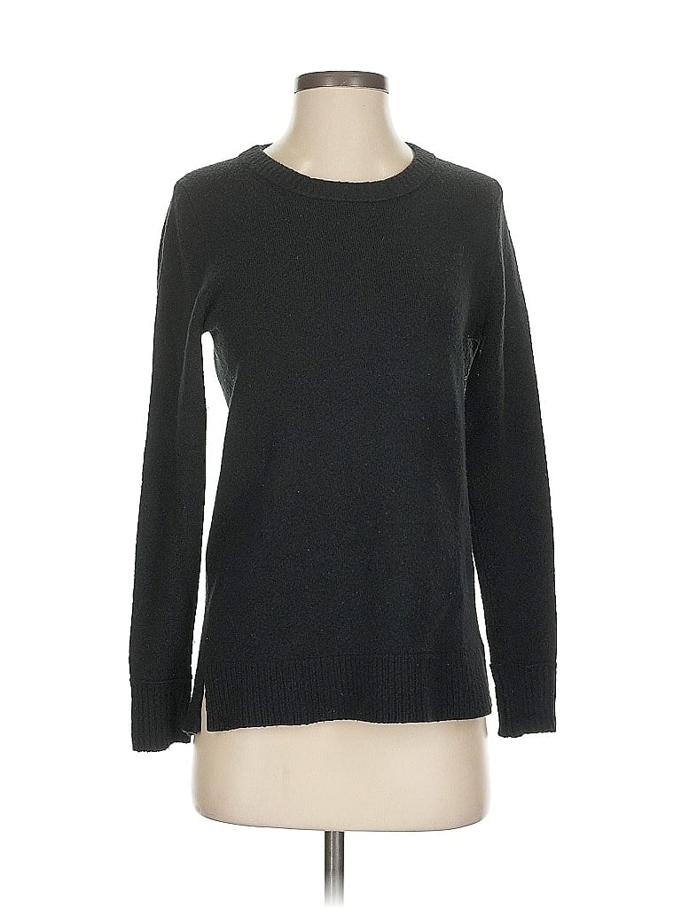 Pre-owned J.crew Factory Store Pullover Sweater In Black