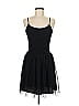 Mystree Solid Black Cocktail Dress Size M - photo 1
