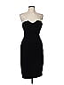 David Meister Solid Black Cocktail Dress Size 6 - photo 1