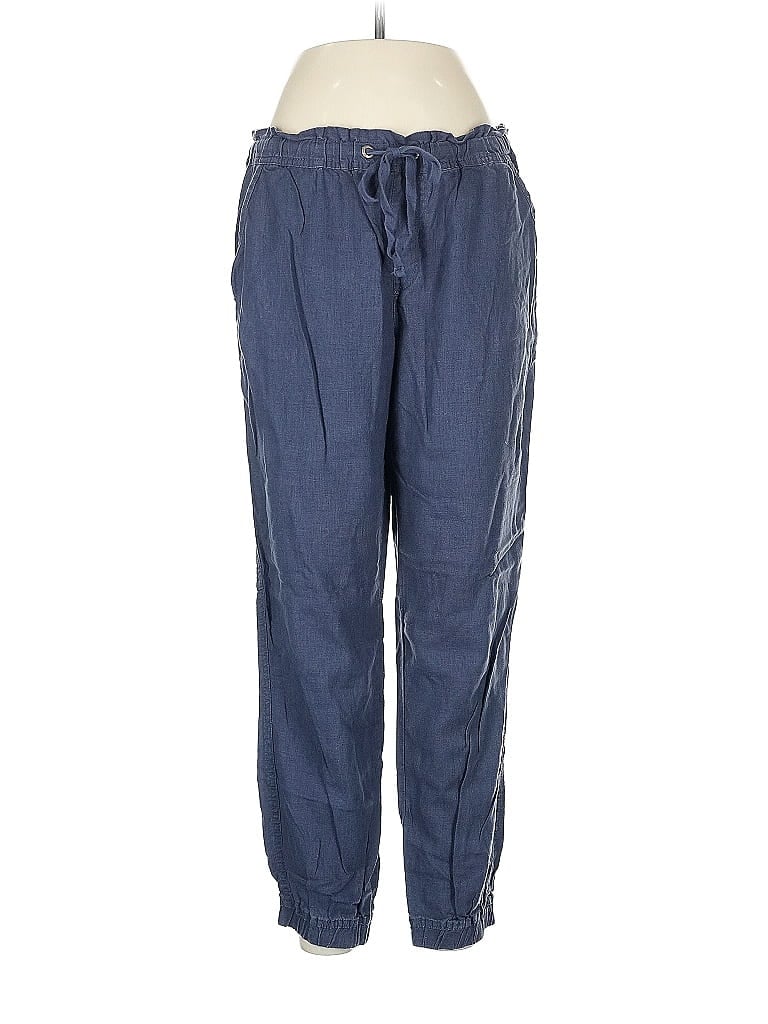 Pre-owned Sanctuary Linen Pants In Blue
