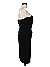 David Meister Solid Black Cocktail Dress Size 6 - photo 3