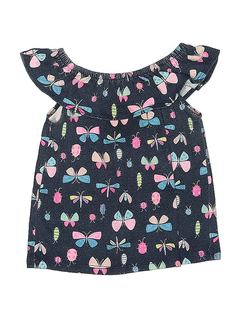Jumping Beans Blue Short Sleeve Blouse 12-18 MO / 18 MO - photo 1