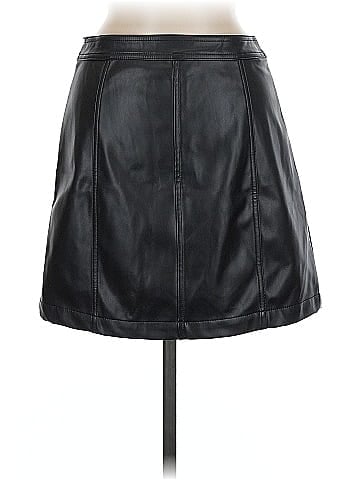 No Boundaries Faux Leather Skirt (view 2)