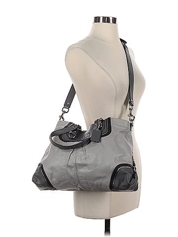 Coach Factory Leather Satchel (view 2)