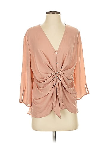 7th Avenue Design Studio New York & Company 3/4 Sleeve Blouse (view 1)