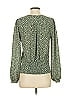 All in Favor Green Long Sleeve Blouse Size XS - photo 2