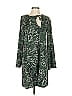 Mango Paisley Green Casual Dress Size 4 - photo 1