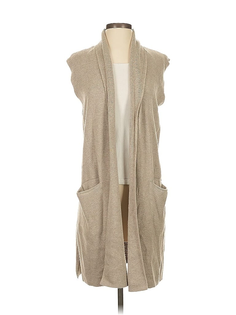 Pre-owned Ann Taylor Factory Cardigan Sweater In Brown