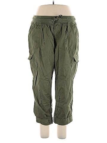 Woman Within Cargo Pants (view 1)