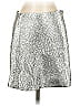 H&M Metallic Silver Formal Skirt Size 4 - photo 1