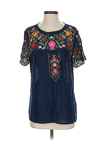 Judith March Short Sleeve Blouse (view 1)