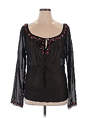 Karen Kane Long Sleeve Blouse