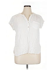 Rose + Olive Short Sleeve Blouse