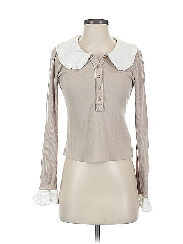 Pilcro Long Sleeve Blouse (view 1)