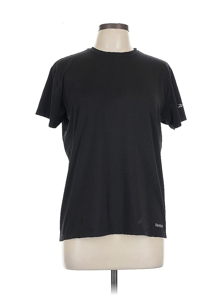 Pre-owned Reebok Active T-shirt In Black
