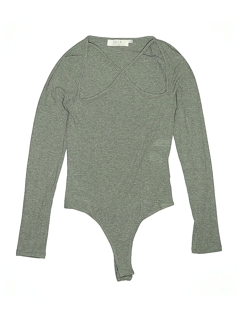 Pre-owned Astr Long Sleeve T-shirt In Gray