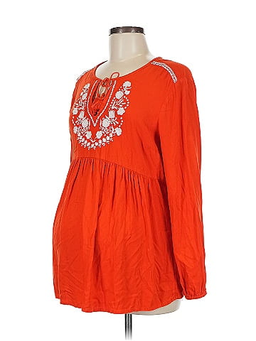 Old Navy - Maternity Long Sleeve Blouse (view 1)