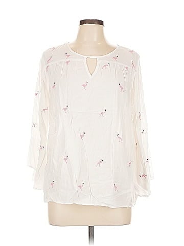Downeast 3/4 Sleeve Blouse (view 1)