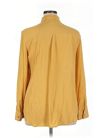 Lou & Grey Long Sleeve Silk Top (view 2)