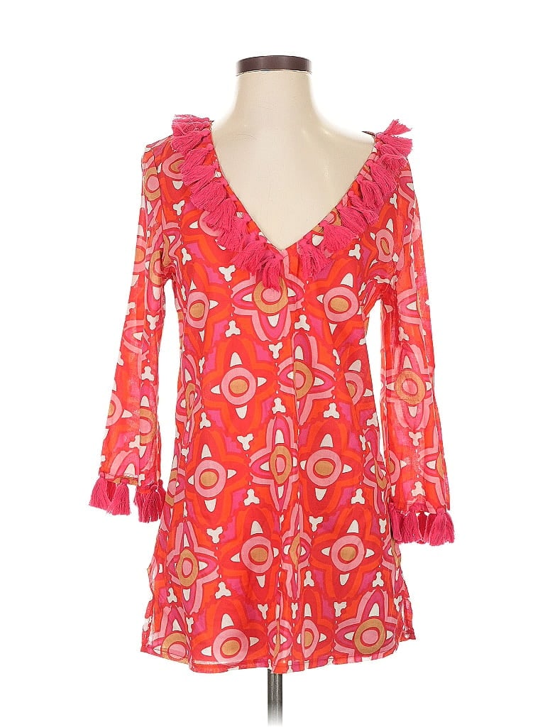 Click to view more detailed imagery on our partner's website Pre-owned Mud Pie Kimono In Red