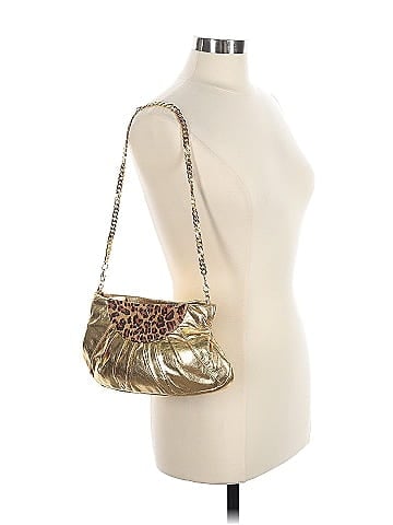 fatte a mano by Carlos Falchi Leather Shoulder Bag (view 2)