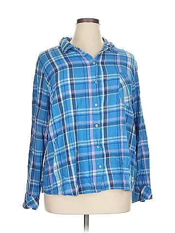 Candace Cameron Bure Long Sleeve Button-Down Shirt (view 1)