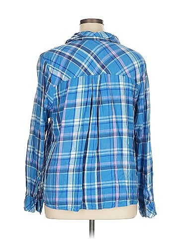 Candace Cameron Bure Long Sleeve Button-Down Shirt (view 2)