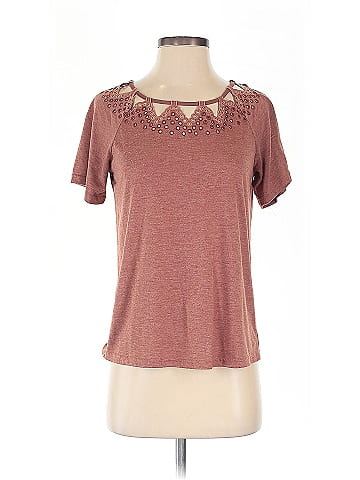 Skies Are Blue Short Sleeve Top (view 1)