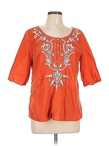 Gap Outlet 3/4 Sleeve Blouse (view 1)
