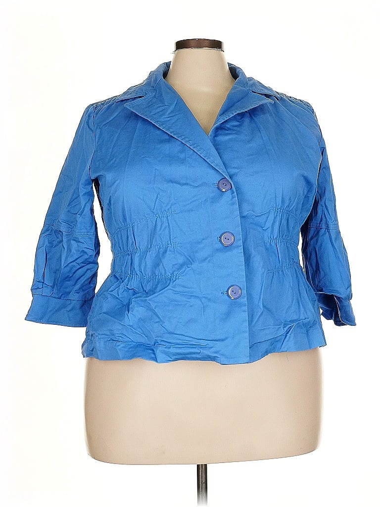 Pre-owned Joan Rivers Jacket In Blue