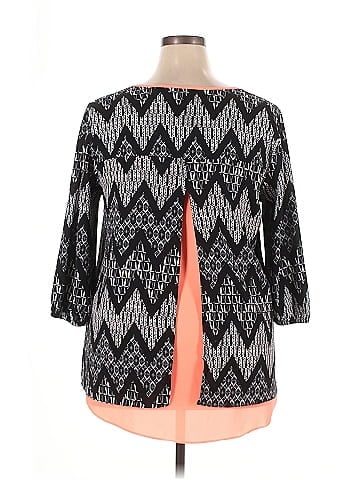 Moa Moa 3/4 Sleeve Blouse (view 2)