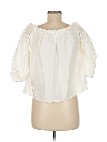 Scoop 3/4 Sleeve Blouse (view 2)