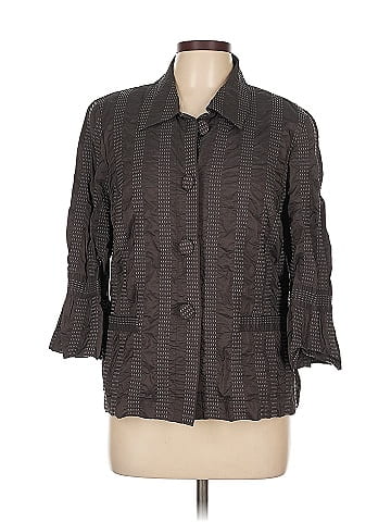 GiGi 3/4 Sleeve Button-Down Shirt (view 1)