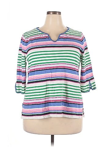 Talbots 3/4 Sleeve Top (view 1)