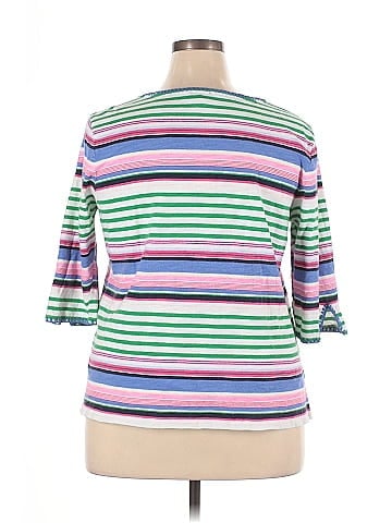 Talbots 3/4 Sleeve Top (view 2)