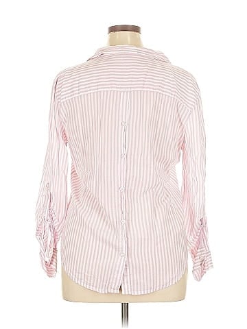 Soho JEANS NEW YORK & COMPANY Long Sleeve Blouse (view 2)