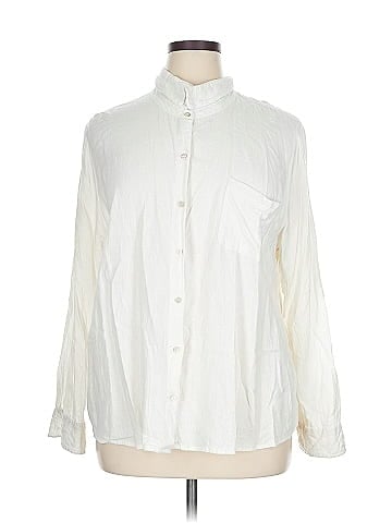 Candace Cameron Bure Long Sleeve Button-Down Shirt (view 1)