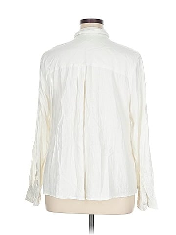 Candace Cameron Bure Long Sleeve Button-Down Shirt (view 2)