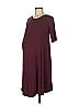 A Pea in the Pod Burgundy Casual Dress Size M - photo 1
