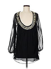 An Original Milly Of New York 3/4 Sleeve Silk Top