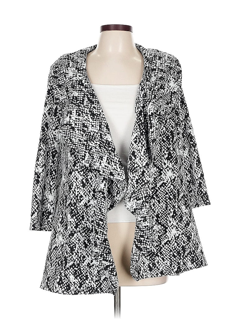 Pre-owned Calvin Klein Blazer Jacket In White