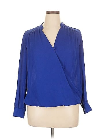 INC International Concepts Long Sleeve Blouse (view 1)